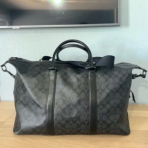 UNISEX COACH- Leather Travel Bag